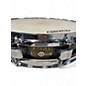 Used TAMA 14in art wood SNARE Black Drum