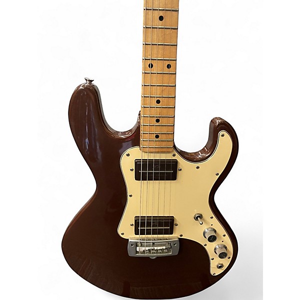 Vintage 1981 Peavy T-15 Brown Solid Body Electric Guitar