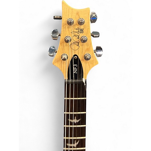 Used PRS NF3 SE Chrome Red Metallic Solid Body Electric Guitar