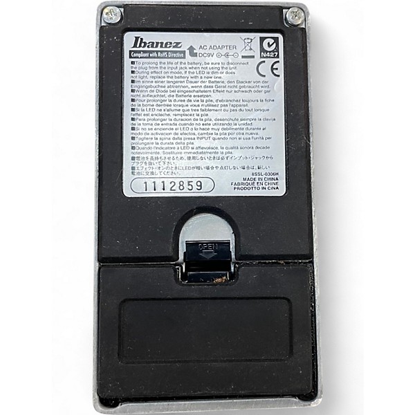 Used Ibanez BB9 Effect Pedal