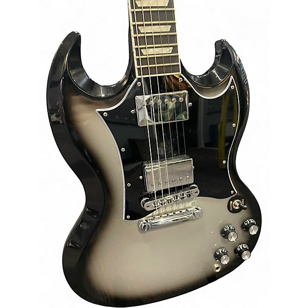 Used Gibson SG Standard Silverburst Solid Body Electric Guitar