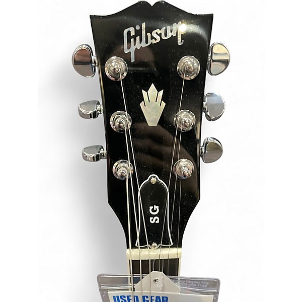 Used Gibson SG Standard Silverburst Solid Body Electric Guitar
