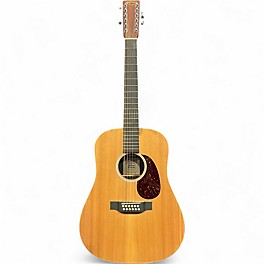 Used Martin Custom X Series Natural 12 String Acoustic Electric Guitar