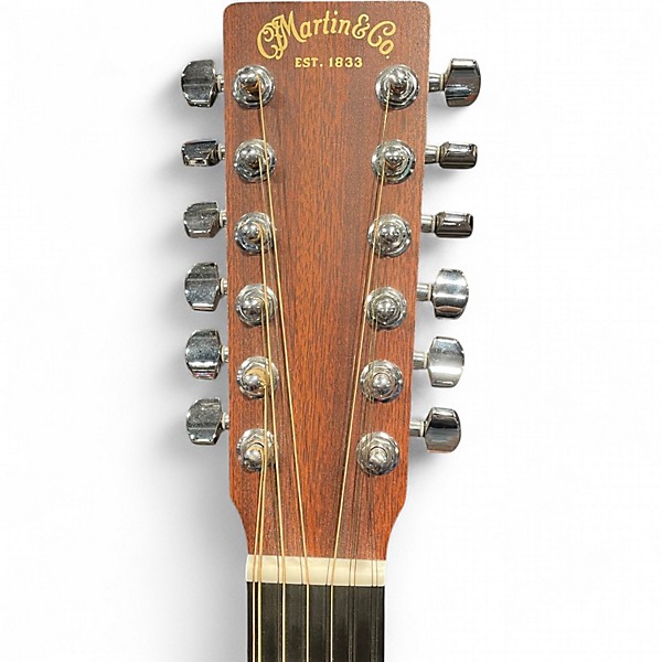 Used Martin Custom X Series Natural 12 String Acoustic Electric Guitar
