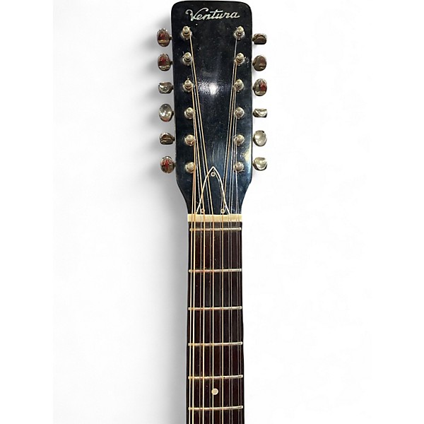 Used Ventura V-17 Natural 12 String Acoustic Guitar