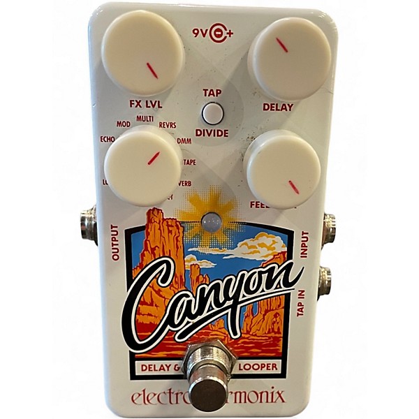 Used Electro-Harmonix Canyon Delay and Looper Effect Pedal