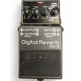 Used BOSS RV5 Digital Reverb Effect Pedal