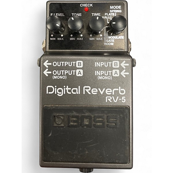 Used BOSS RV5 Digital Reverb Effect Pedal