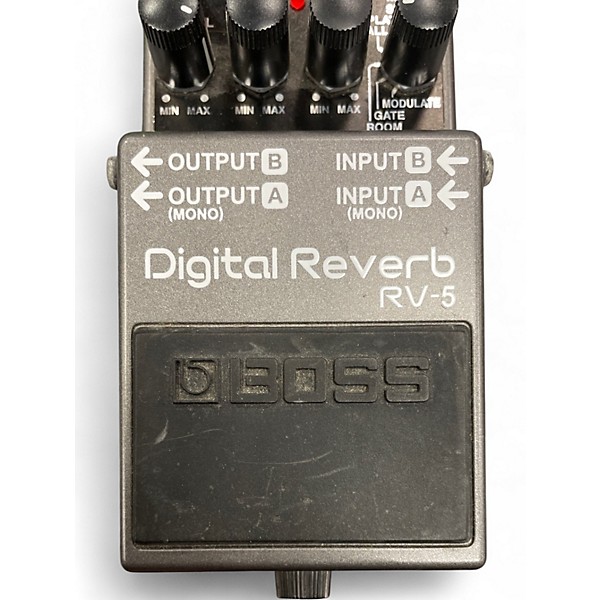 Used BOSS RV5 Digital Reverb Effect Pedal