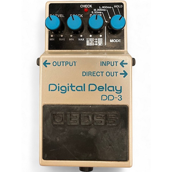 Used BOSS DD3 Digital Delay Effect Pedal