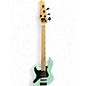 Used Schecter Guitar Research J-5 5 String Left Handed Seafoam Green Electric Bass Guitar thumbnail