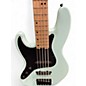 Used Schecter Guitar Research J-5 5 String Left Handed Seafoam Green Electric Bass Guitar
