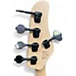 Used Schecter Guitar Research J-5 5 String Left Handed Seafoam Green Electric Bass Guitar