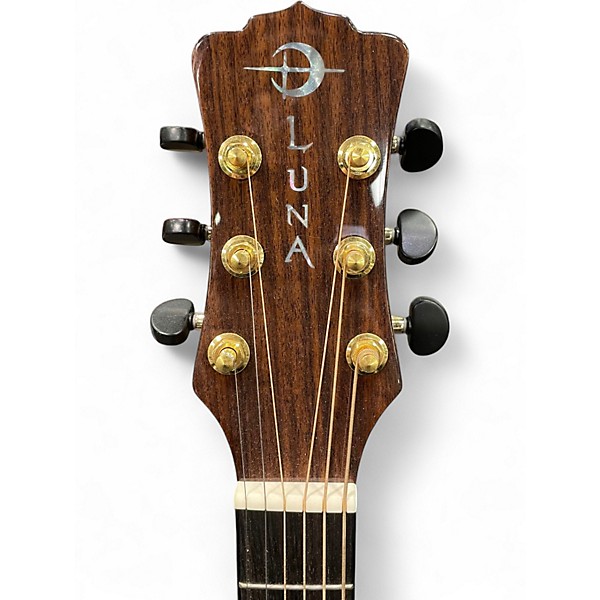 Used Luna Vista Wolf Tropical Wood Acoustic Electric Guitar