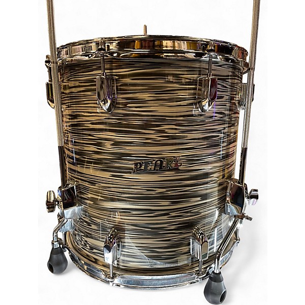Used Pearl 3 Piece President Desert ripple Drum Kit