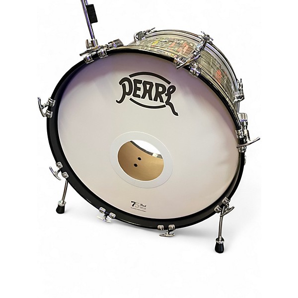 Used Pearl 3 Piece President Desert ripple Drum Kit