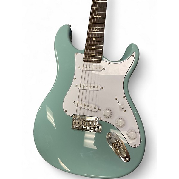 Used PRS SE Silver Sky Blue Solid Body Electric Guitar