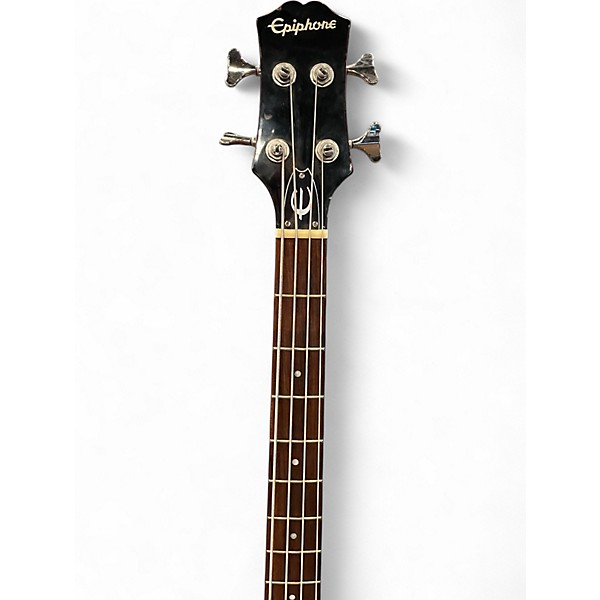 Used Epiphone Embassy Pro cherry Electric Bass Guitar