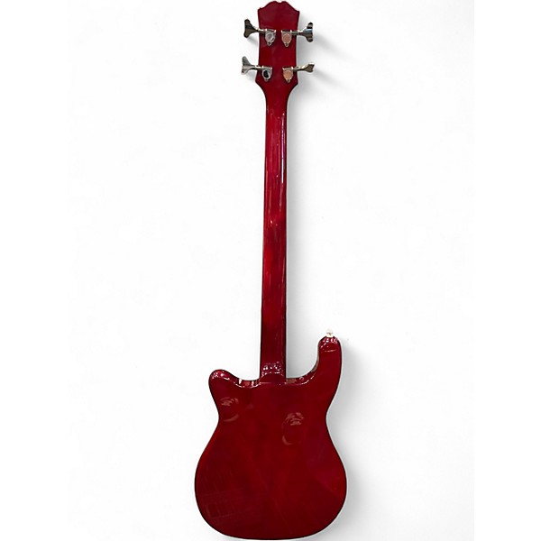 Used Epiphone Embassy Pro cherry Electric Bass Guitar