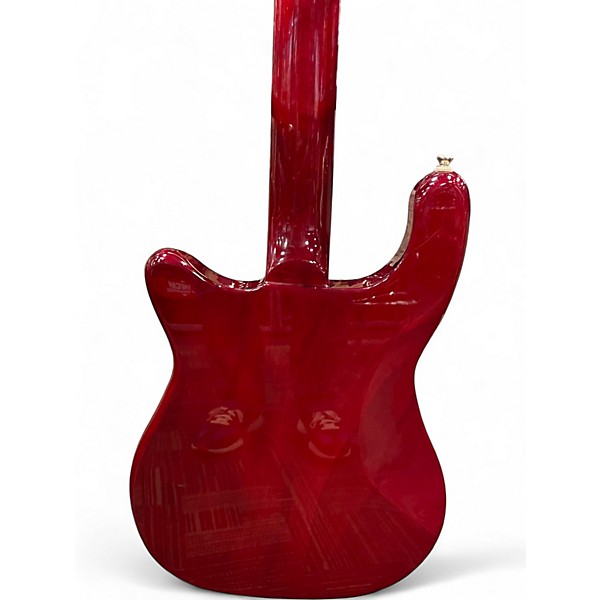 Used Epiphone Embassy Pro cherry Electric Bass Guitar