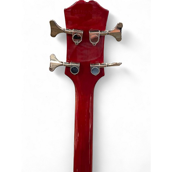 Used Epiphone Embassy Pro cherry Electric Bass Guitar