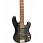Used Epiphone ACCU BASS JR Black Electric Bass Guitar