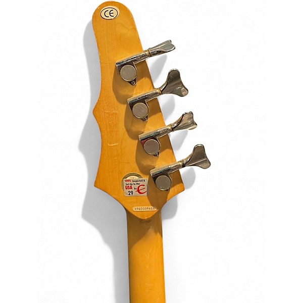 Used Epiphone ACCU BASS JR Black Electric Bass Guitar