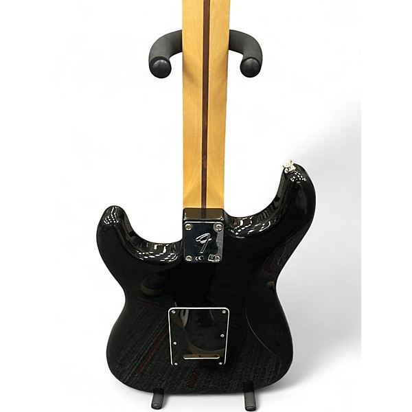Used Fender Player Stratocaster Black Solid Body Electric Guitar