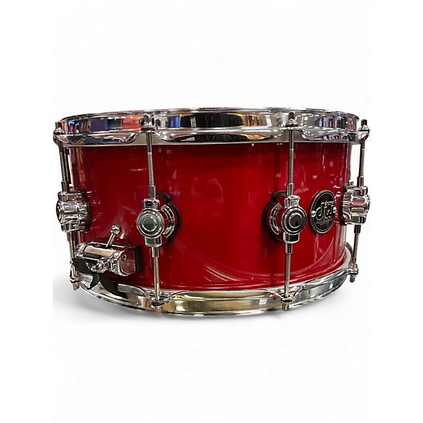Used DW 14X6.5 Performance Series Snare Red Drum