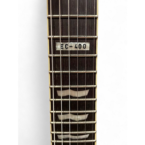 Used 2020s ESP EC 400 Black Solid Body Electric Guitar