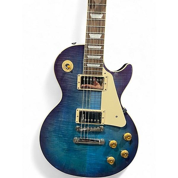 Used Gibson Les Paul Standard '50s Figured Top Blueberry Burst Solid Body Electric Guitar