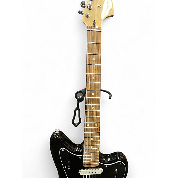 Used Fender Jaguar BLACK Solid Body Electric Guitar