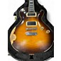 Used Dean Usa Leslie West Signature Tattered N Torn Relic 2 Color Sunburst Solid Body Electric Guitar