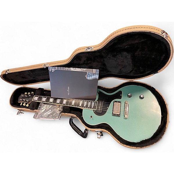 Used Nik Huber Krautster II Custom Pelham Blue Solid Body Electric Guitar