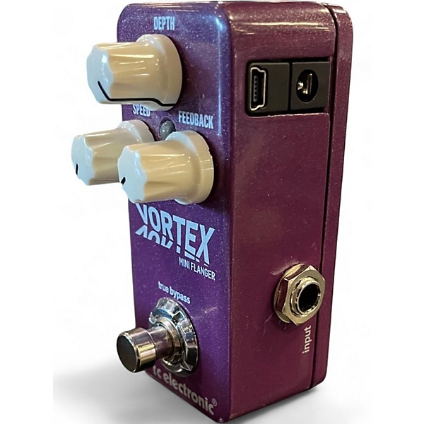 Used TC Electronic Vortex Mini Flanger Effect Pedal