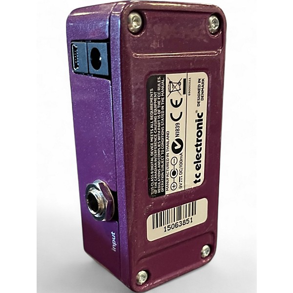 Used TC Electronic Vortex Mini Flanger Effect Pedal