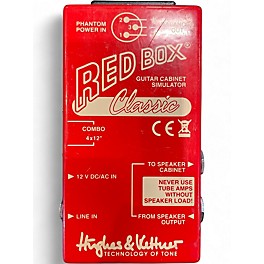 Used Hughes & Kettner RED BOX Pedal