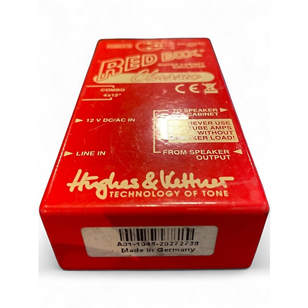 Used Hughes & Kettner RED BOX Pedal