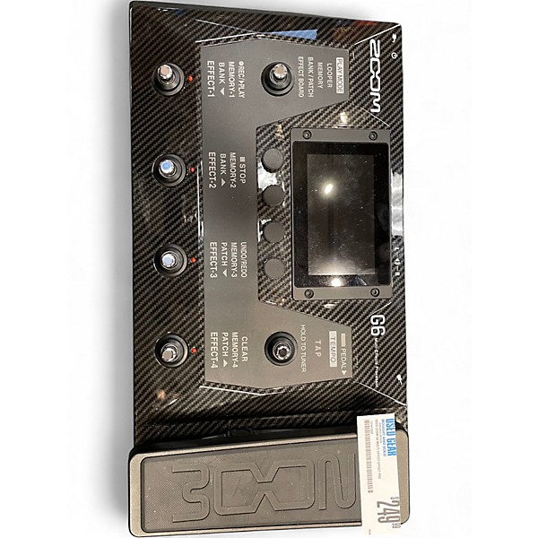 Used Zoom G6 MULTI EFFECT Effect Processor