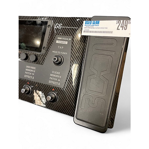 Used Zoom G6 MULTI EFFECT Effect Processor