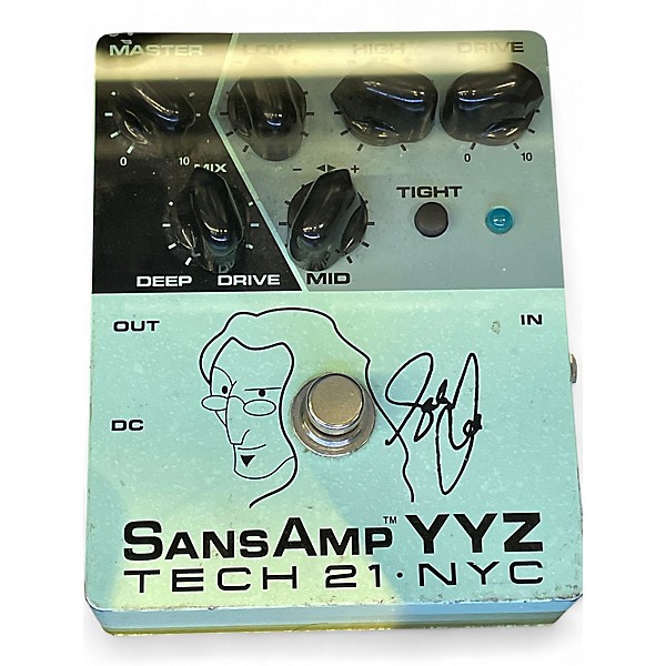 Used Tech 21 sansamp geddy lee yyz Effect Pedal | Guitar Center