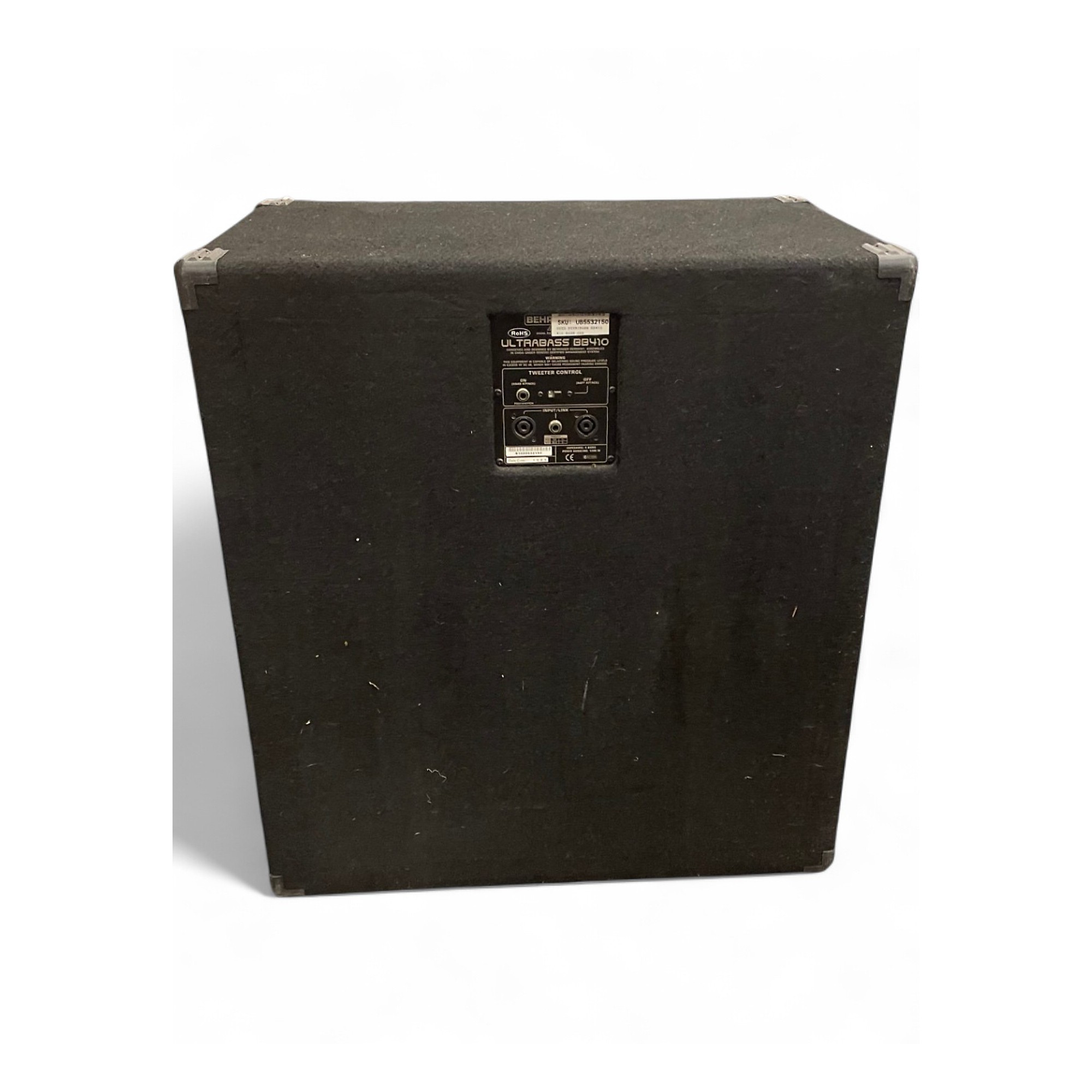 Used Behringer Ultrabass BB410 1200W 4x10 Bass Cabinet