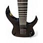 Used Schecter Guitar Research SUNSET 7 TRIAD Black Solid Body Electric Guitar