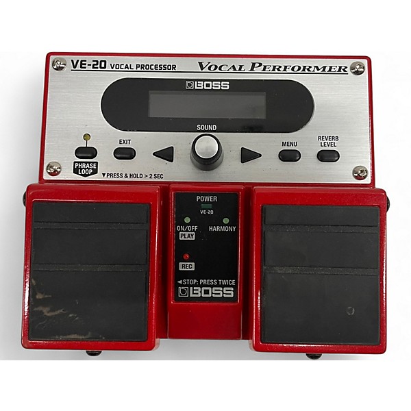 Used BOSS VE20 Vocal Performer Vocal Processor