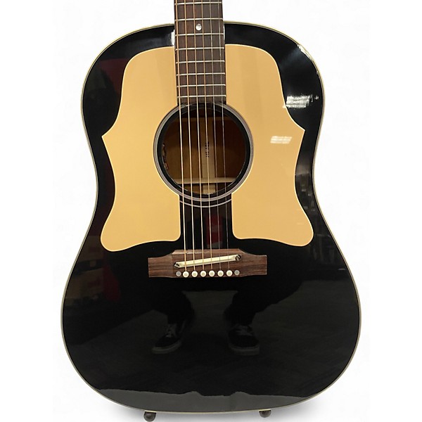 Used 2018 Gibson CUSTOM SHOP 1960'S J45 RED SPRUCE TOP LTD. ED. Ebony Acoustic Electric Guitar