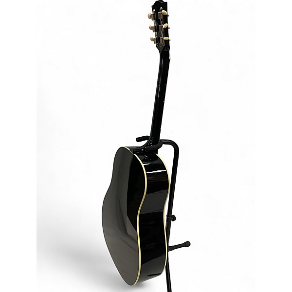 Used 2018 Gibson CUSTOM SHOP 1960'S J45 RED SPRUCE TOP LTD. ED. Ebony Acoustic Electric Guitar