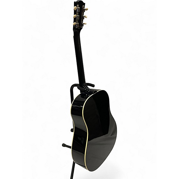 Used 2018 Gibson CUSTOM SHOP 1960'S J45 RED SPRUCE TOP LTD. ED. Ebony Acoustic Electric Guitar