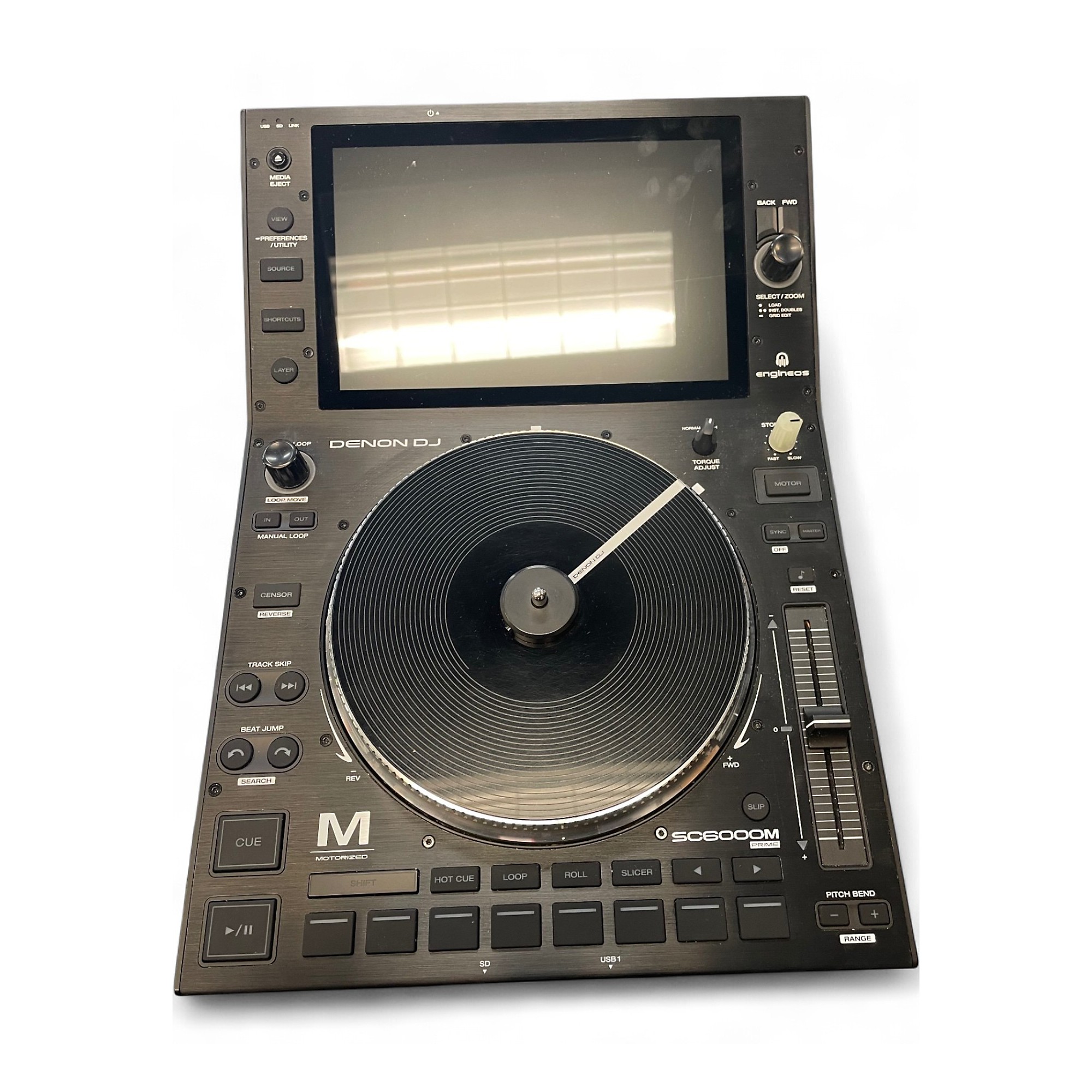 【最終値下げ】DENON DJ SC6000M ターンテーブル Used Denon DJ SCM6000M MEDIA PLAYER DJ Player | Guitar Center