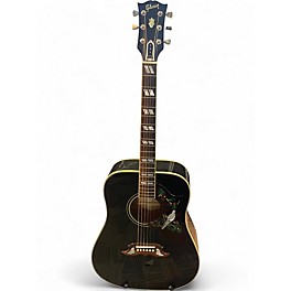 Used Gibson Dove Black Acoustic Electric Guitar