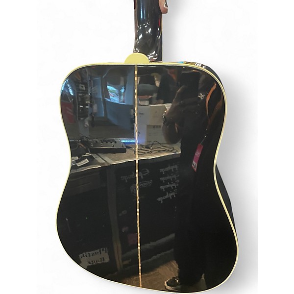 Used Gibson Dove Black Acoustic Electric Guitar